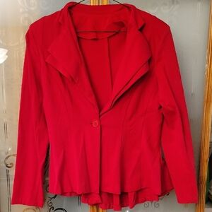 Women's Red Blazer